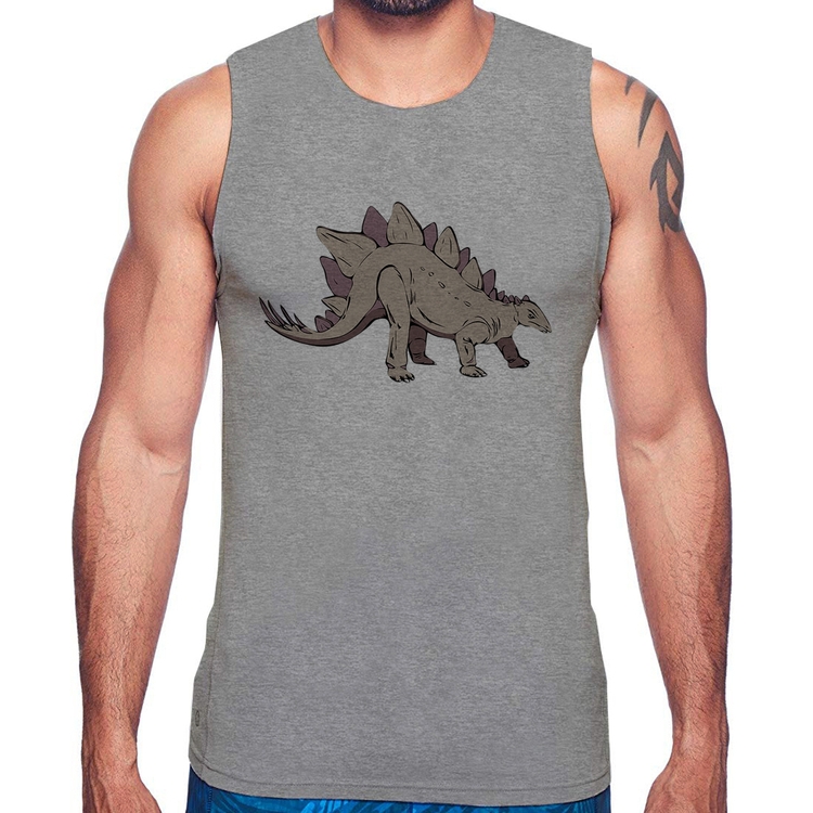 Regata Stegosaurus - Cinza