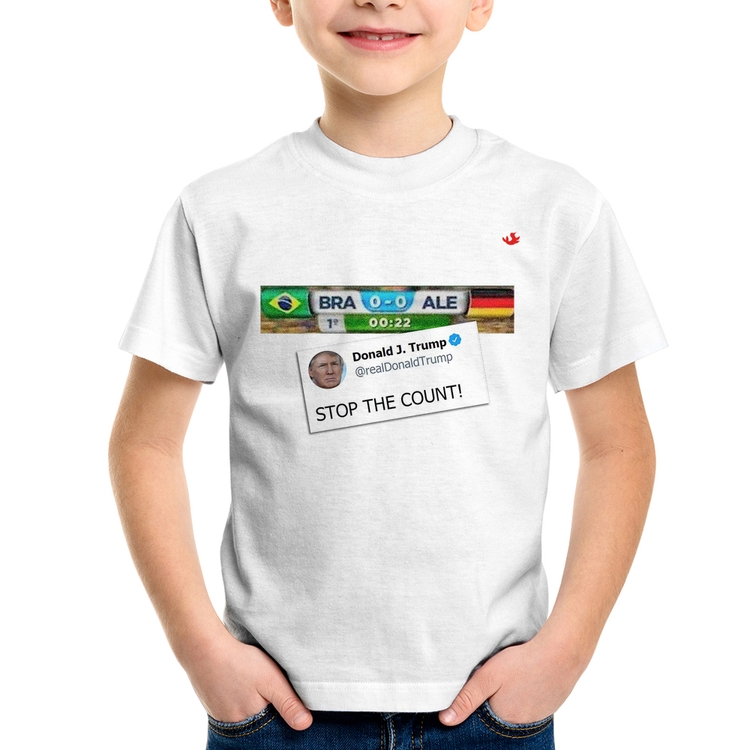 Camiseta Infantil Stop the Count 7x1