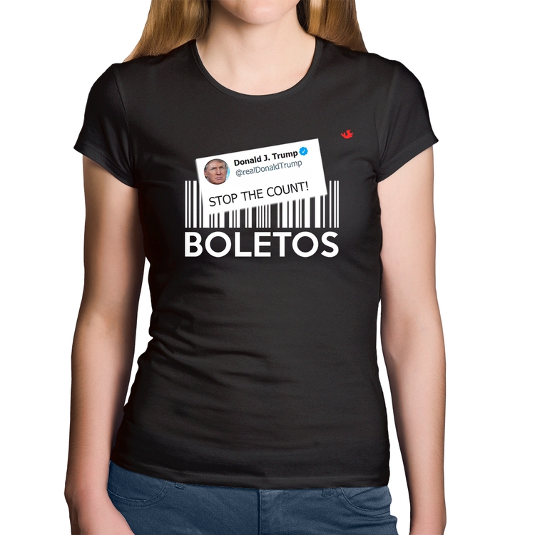 Baby Look Algodão Stop the Count Boletos