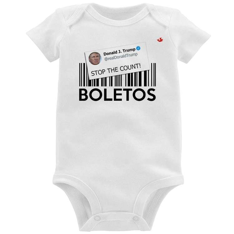 Body Bebê Stop the Count Boletos