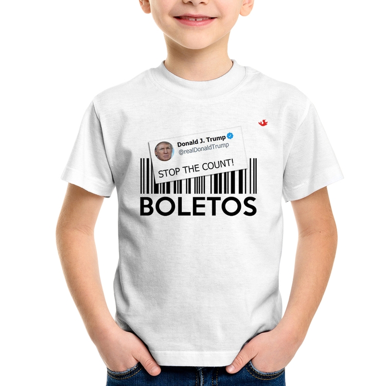 Camiseta Infantil Stop the Count Boletos