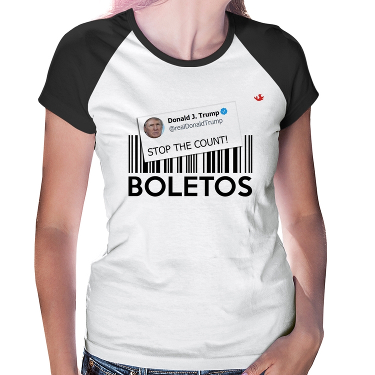 Baby Look Raglan Stop the Count Boletos