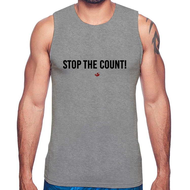 Regata Stop the Count - Cinza