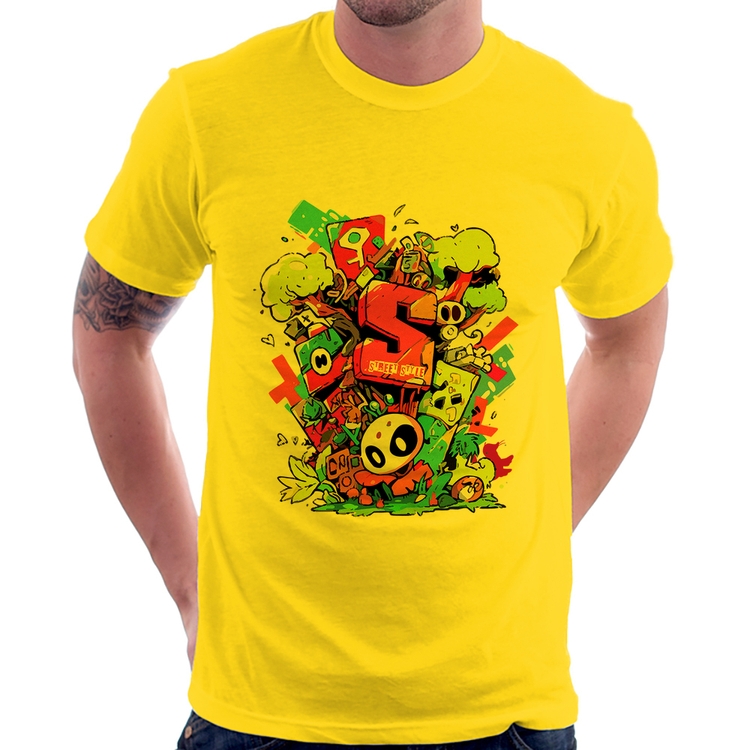 Camiseta Street Style - Amarela