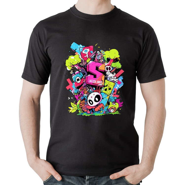 Camiseta Algodão Street Style