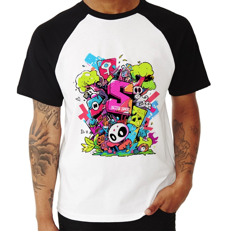 Camiseta Raglan Street Style