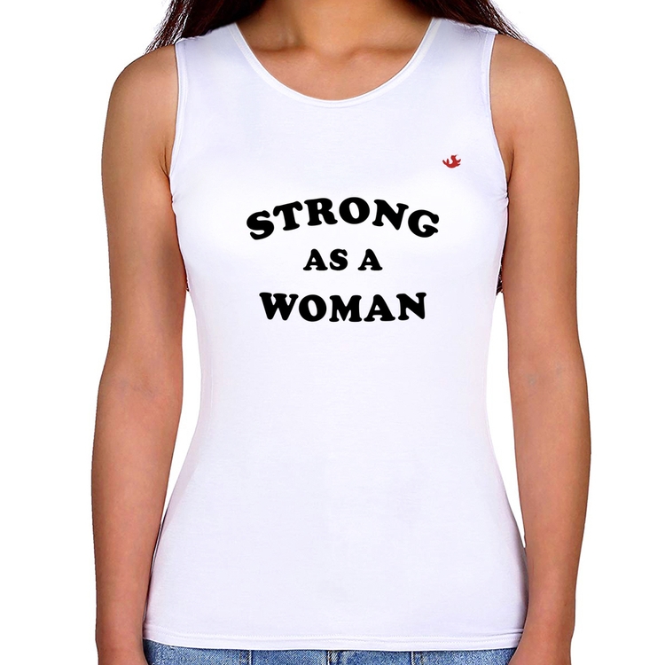Regata Feminina Strong as a woman