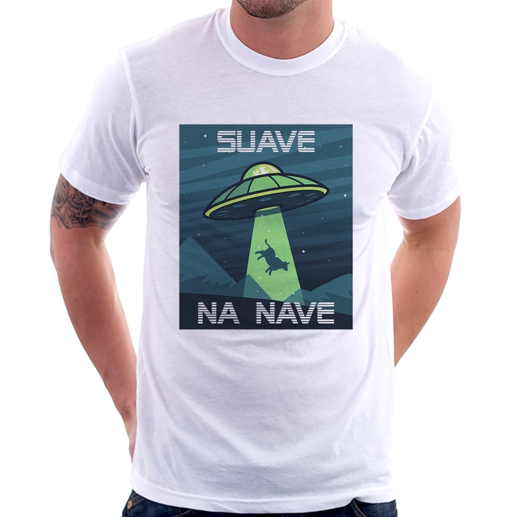 Camiseta Suave na nave