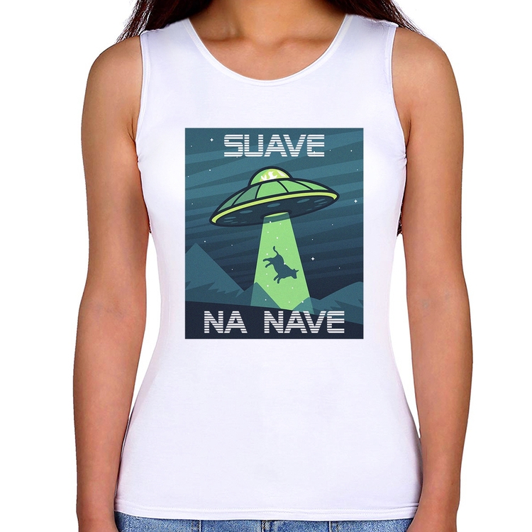 Regata Feminina Suave na nave