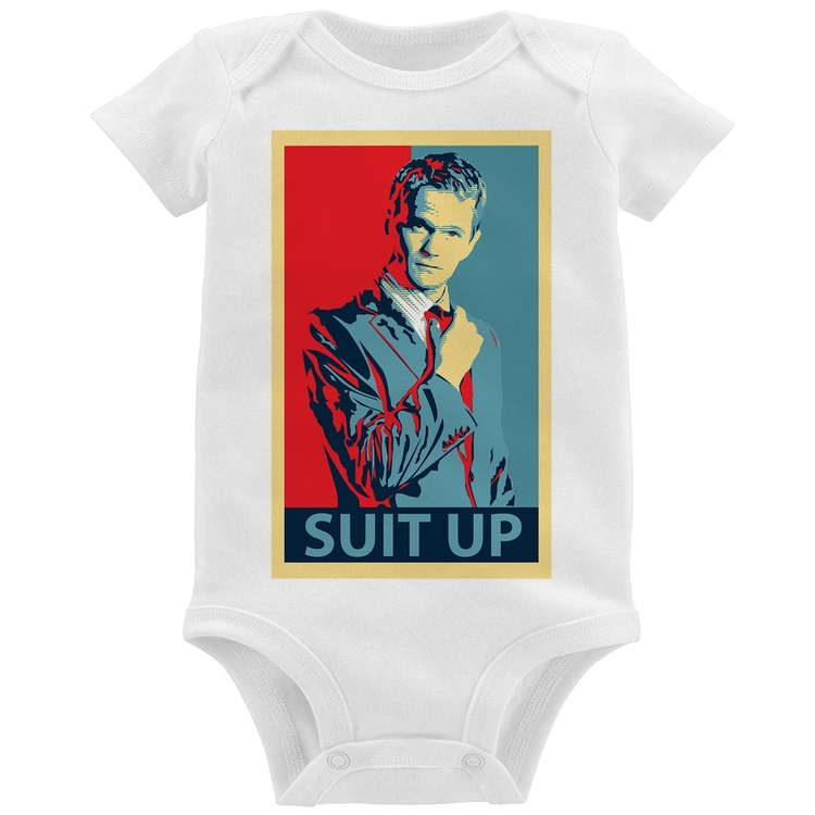 Body Bebê Suit Up Barney Stinson