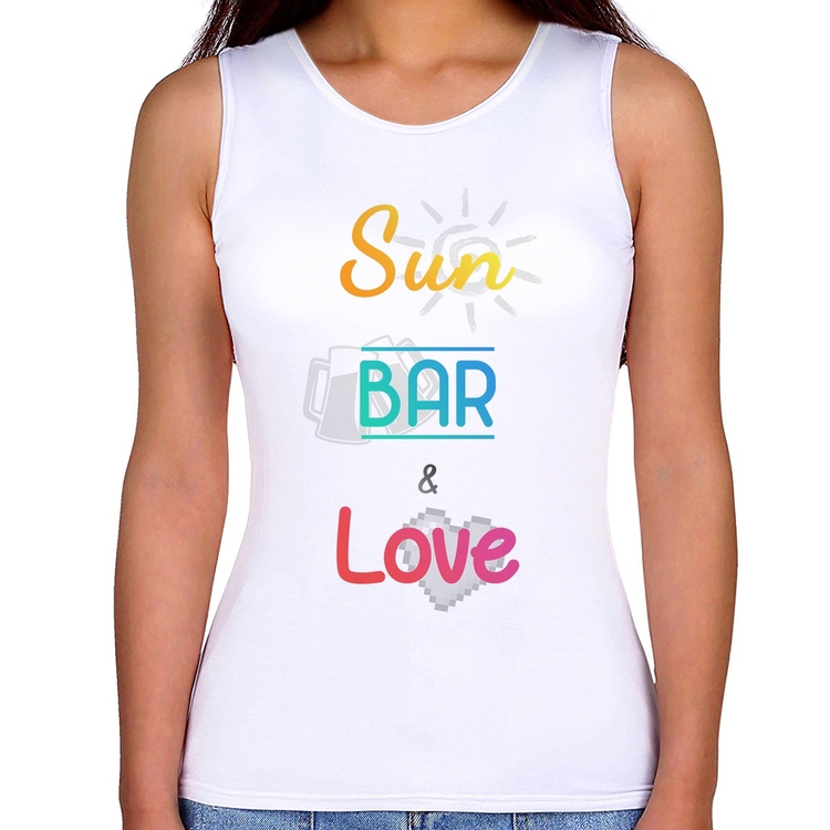 Regata Feminina Sun Bar & Love
