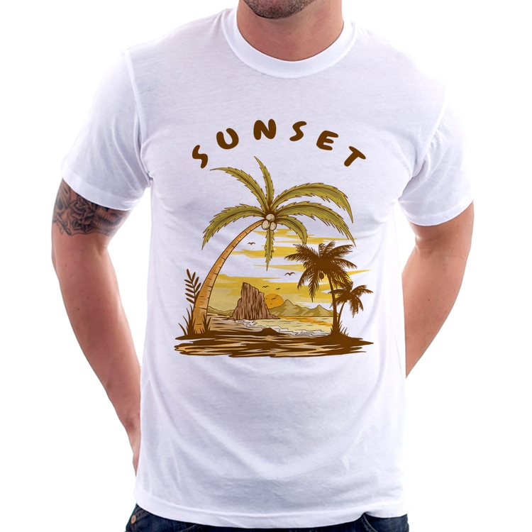 Camiseta Sunset Beach