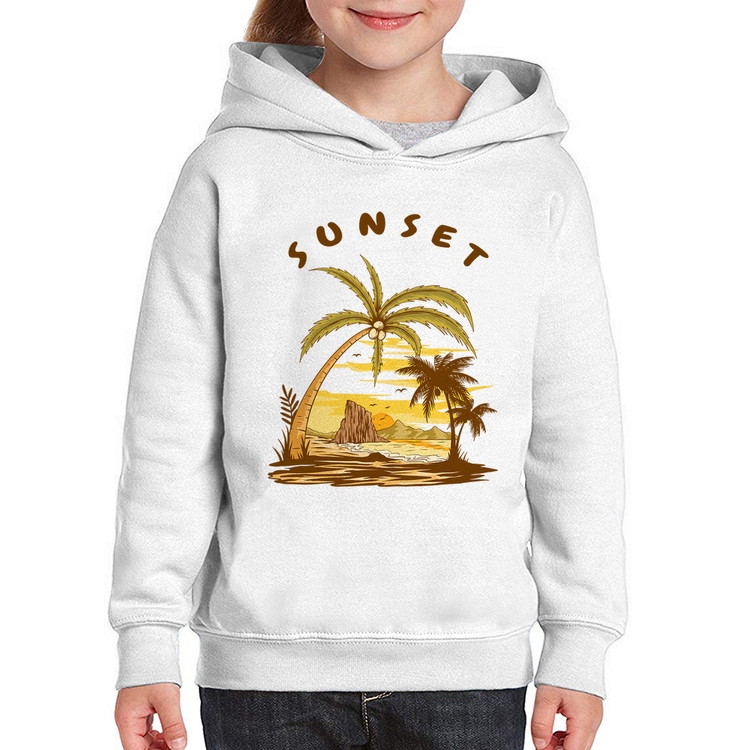 Moletom Infantil Sunset Beach