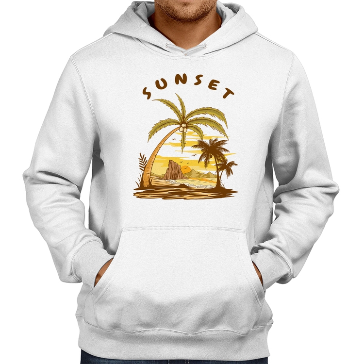Moletom Sunset Beach - Branco