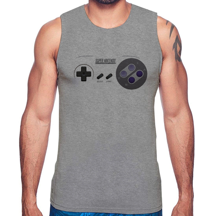 Regata Super Nintendo SNES Gamepad - Cinza