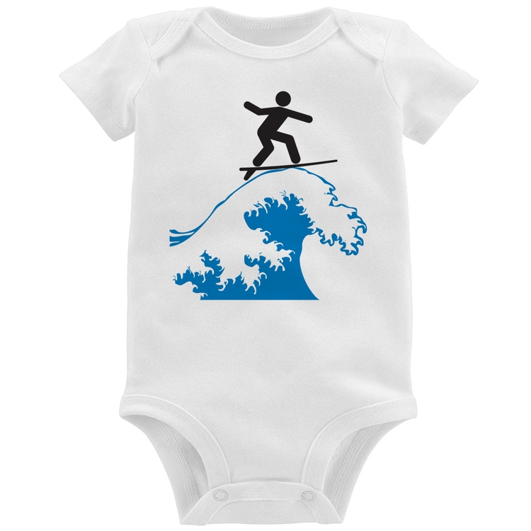 Body Bebê Surfista