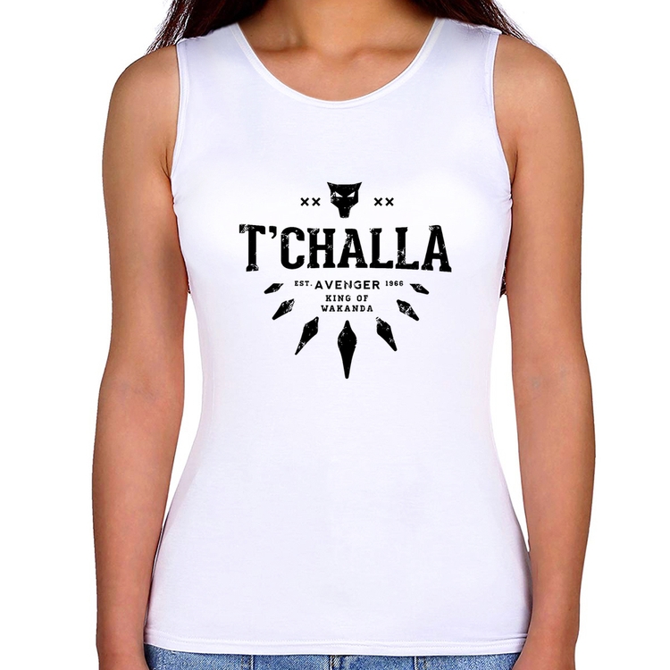 Regata Feminina T'Challa King of Wakanda