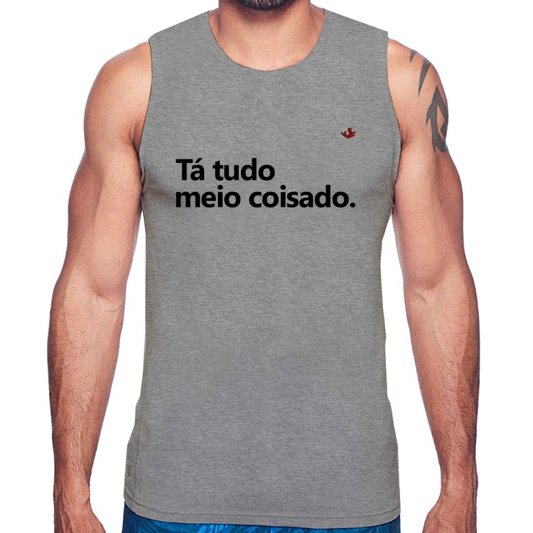 Regata Tá tudo meio coisado - Cinza