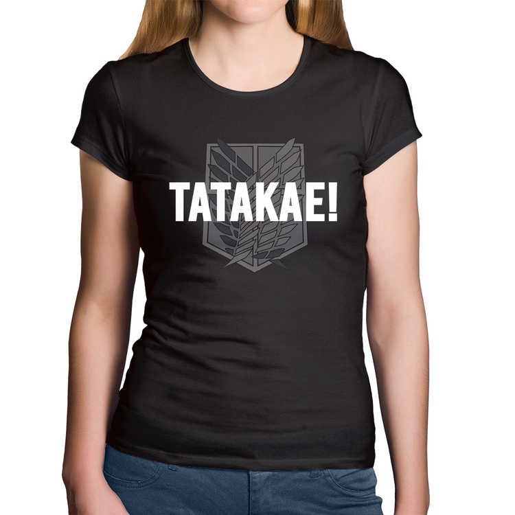 Baby Look Algodão Tatakae!