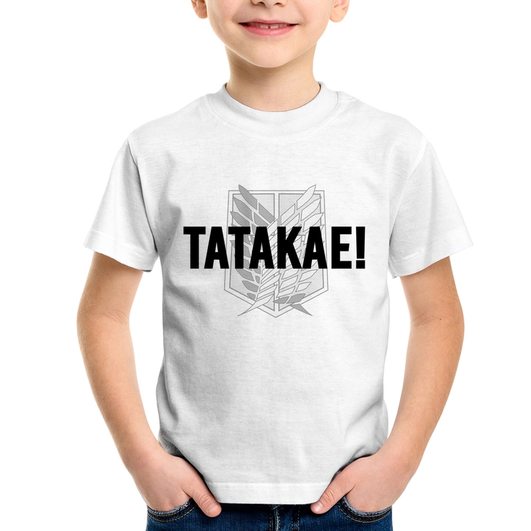 Camiseta Infantil Tatakae!