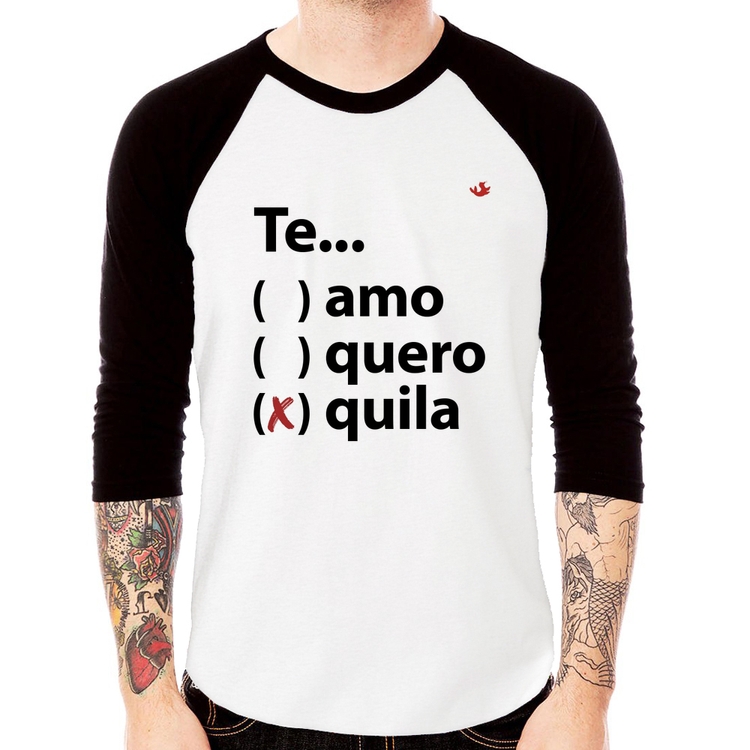 Camiseta Raglan Te... quila Manga 3/4