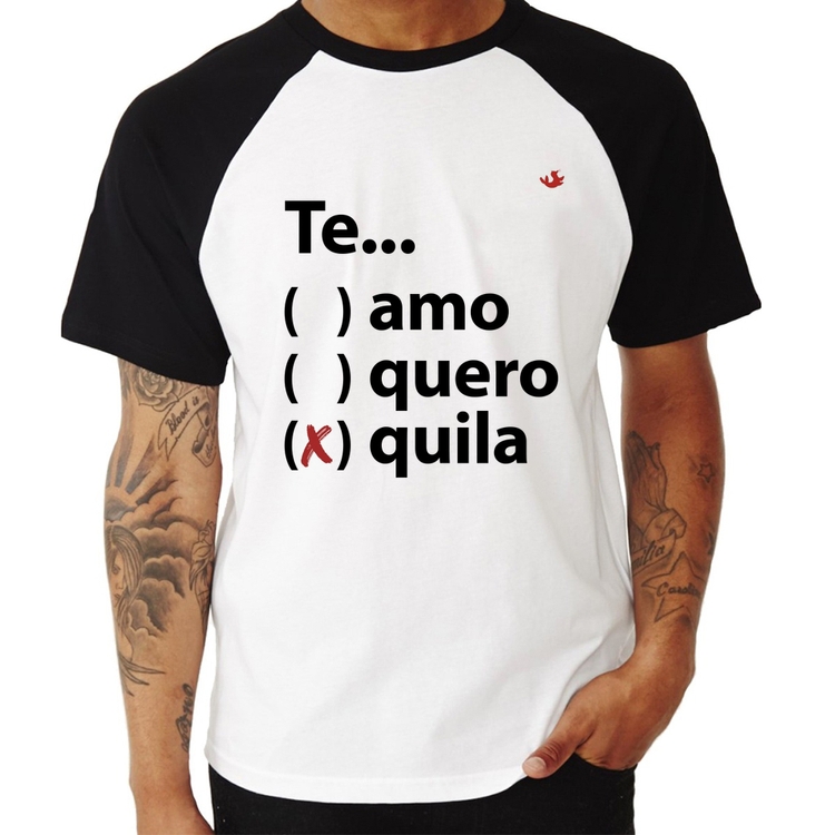 Camiseta Raglan Te... quila