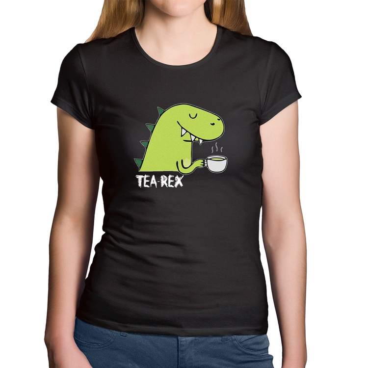 Baby Look Algodão Tea-Rex