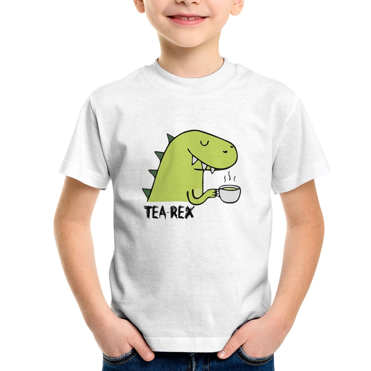 Camiseta Infantil Tea-Rex