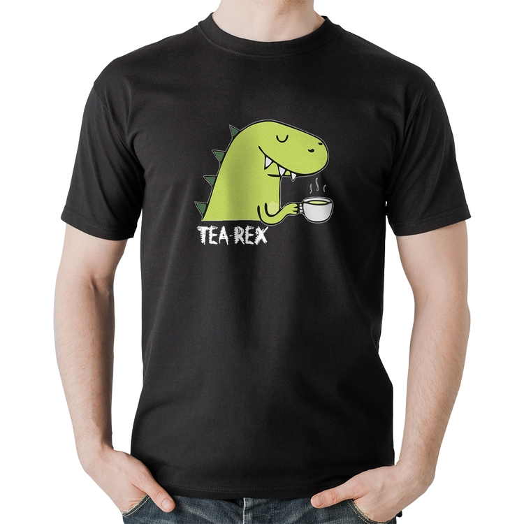 Camiseta Algodão Tea-Rex