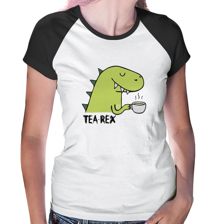 Baby Look Raglan Tea-Rex