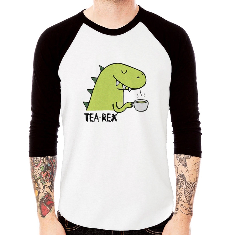 Camiseta Raglan Tea-Rex Manga 3/4