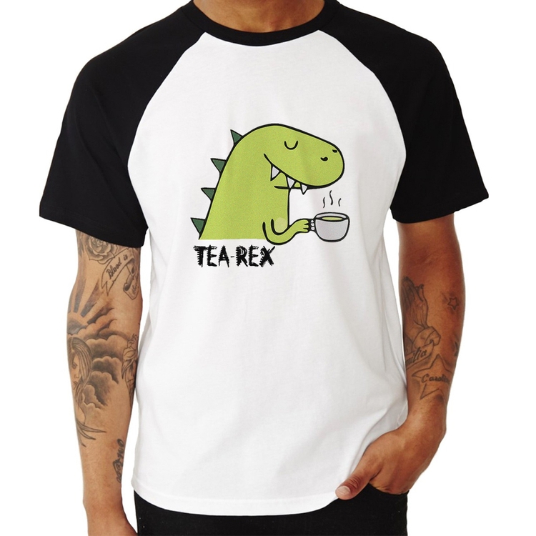 Camiseta Raglan Tea-Rex