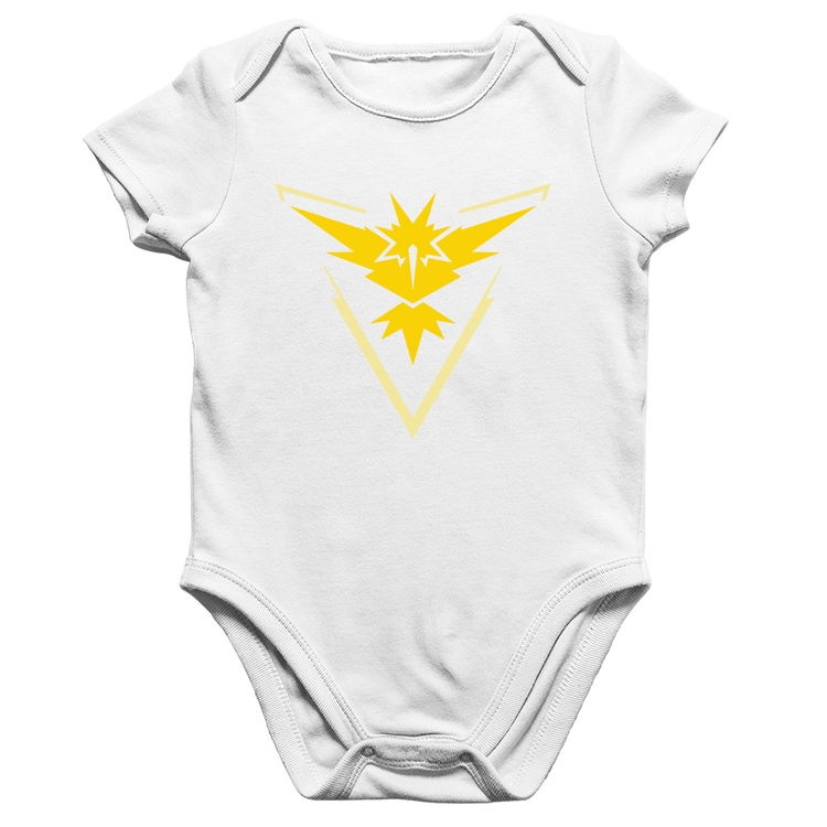 Body Bebê Algodão Team Instinct - Branco