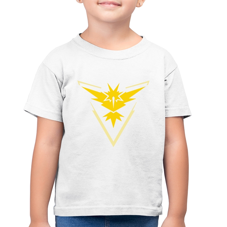 Camiseta Algodão Infantil Team Instinct - Branca