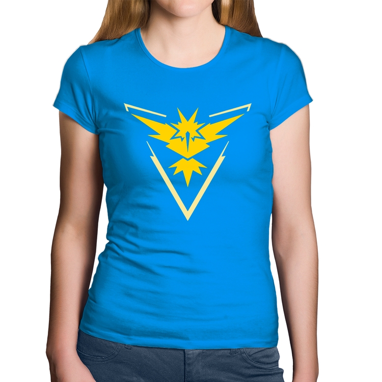 Baby Look Algodão Team Instinct - Azul