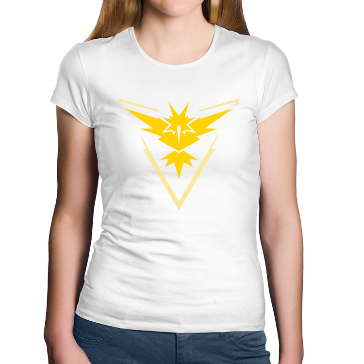 Baby Look Algodão Team Instinct - Branca