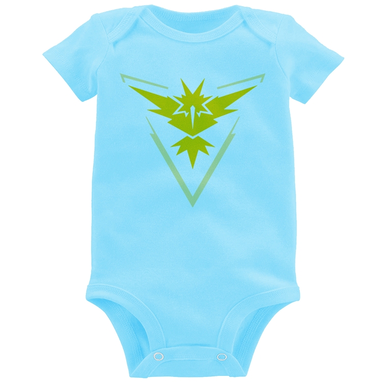 Body Bebê Team Instinct - Azul Bebê