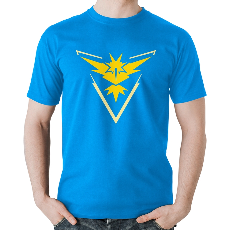 Camiseta Algodão Team Instinct - Azul