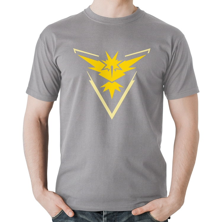 Camiseta Algodão Team Instinct - Cinza