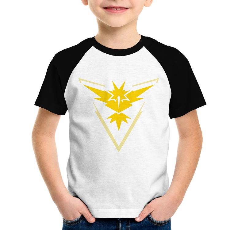 Camiseta Raglan Infantil Team Instinct