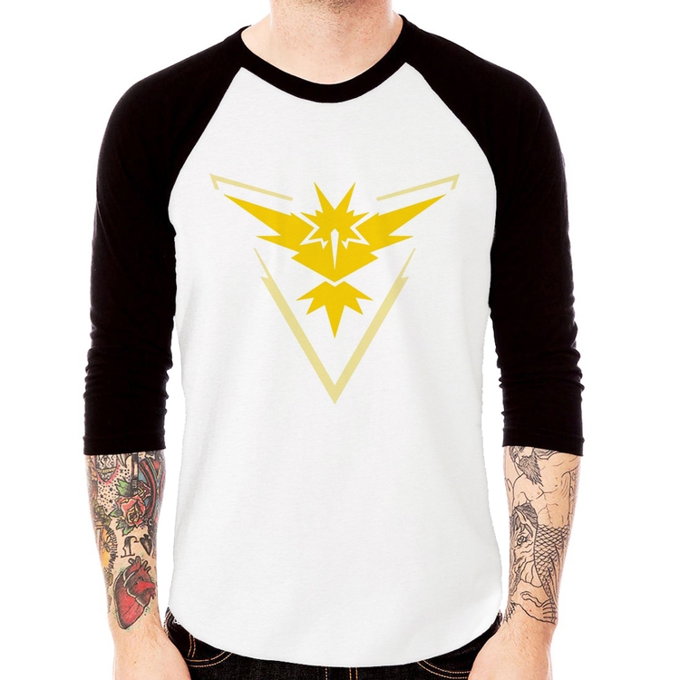 Camiseta Raglan Team Instinct Manga 3/4