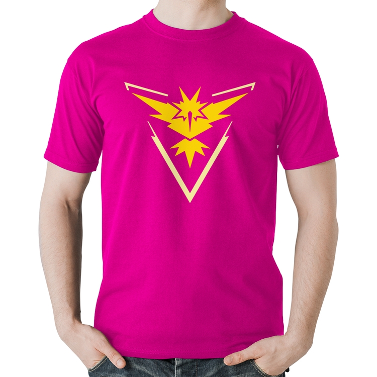 Camiseta Algodão Team Instinct - Rosa