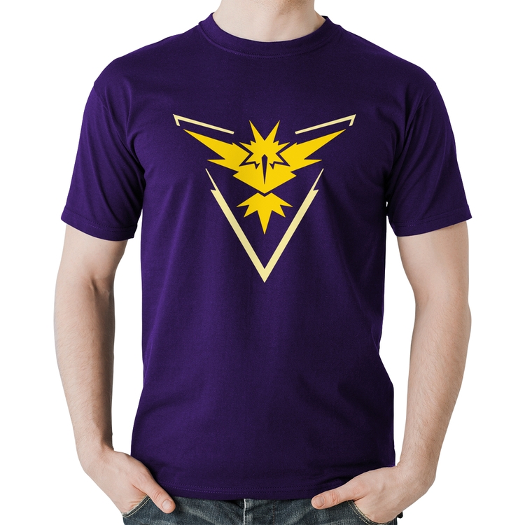 Camiseta Algodão Team Instinct - Roxa