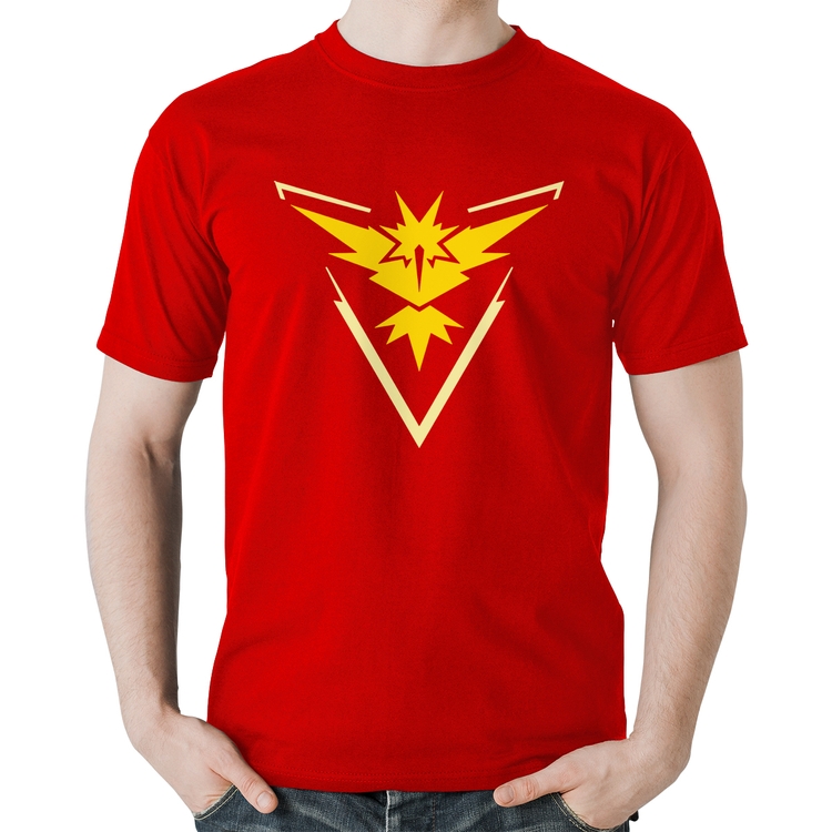 Camiseta Algodão Team Instinct - Vermelha
