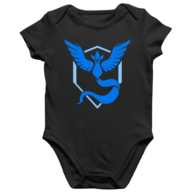 Body Bebê Algodão Team Mystic