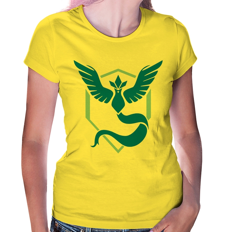 Baby Look Team Mystic - Amarela