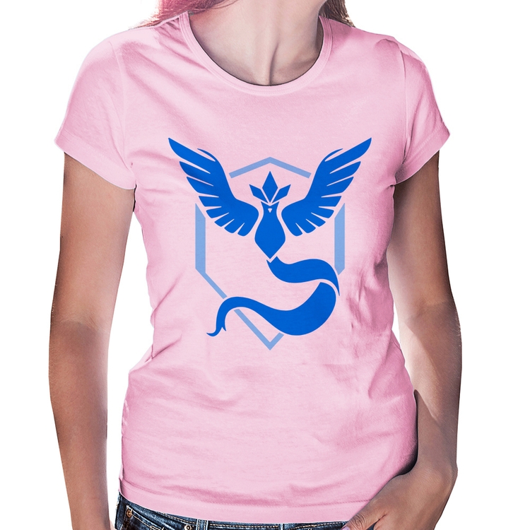 Baby Look Team Mystic - Rosa Bebê