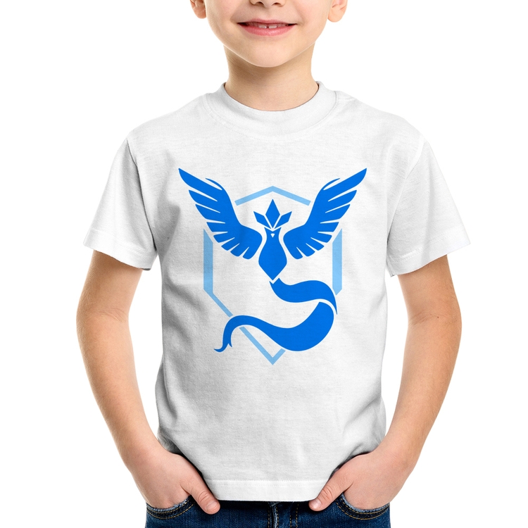 Camiseta Infantil Team Mystic