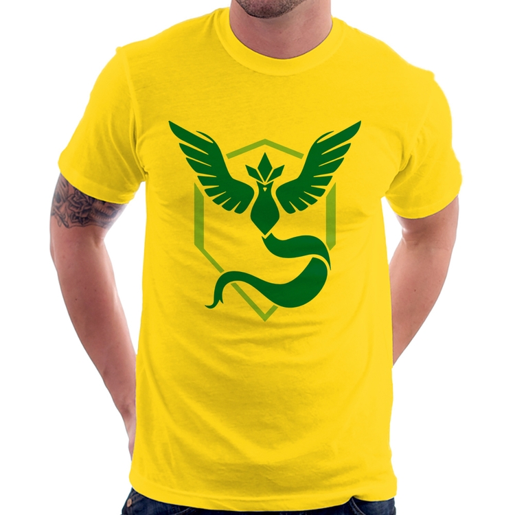 Camiseta Team Mystic - Amarela