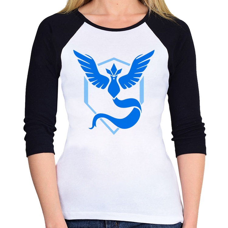 Baby Look Raglan Team Mystic Manga 3/4